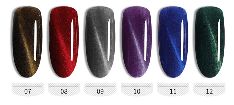 Cat's Eye Glue Nail Polish Set - Image 13