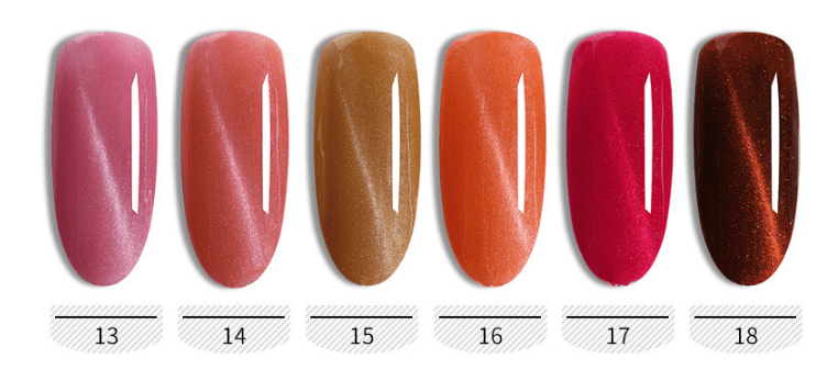 Cat's Eye Glue Nail Polish Set - Image 18