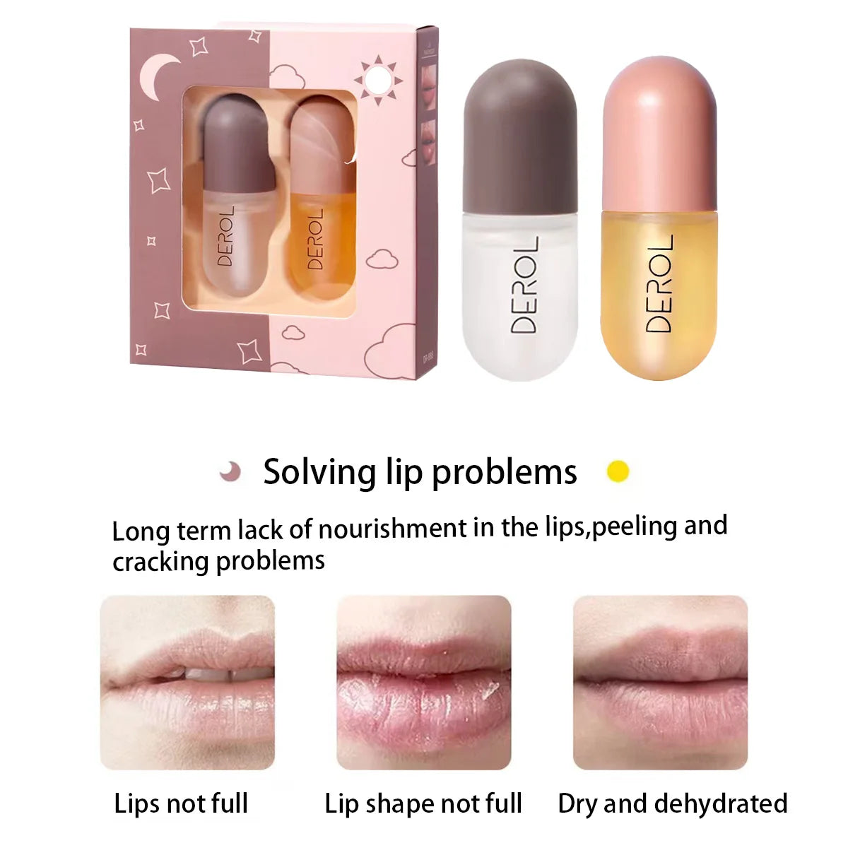 DEROL Lip Plumper Duo