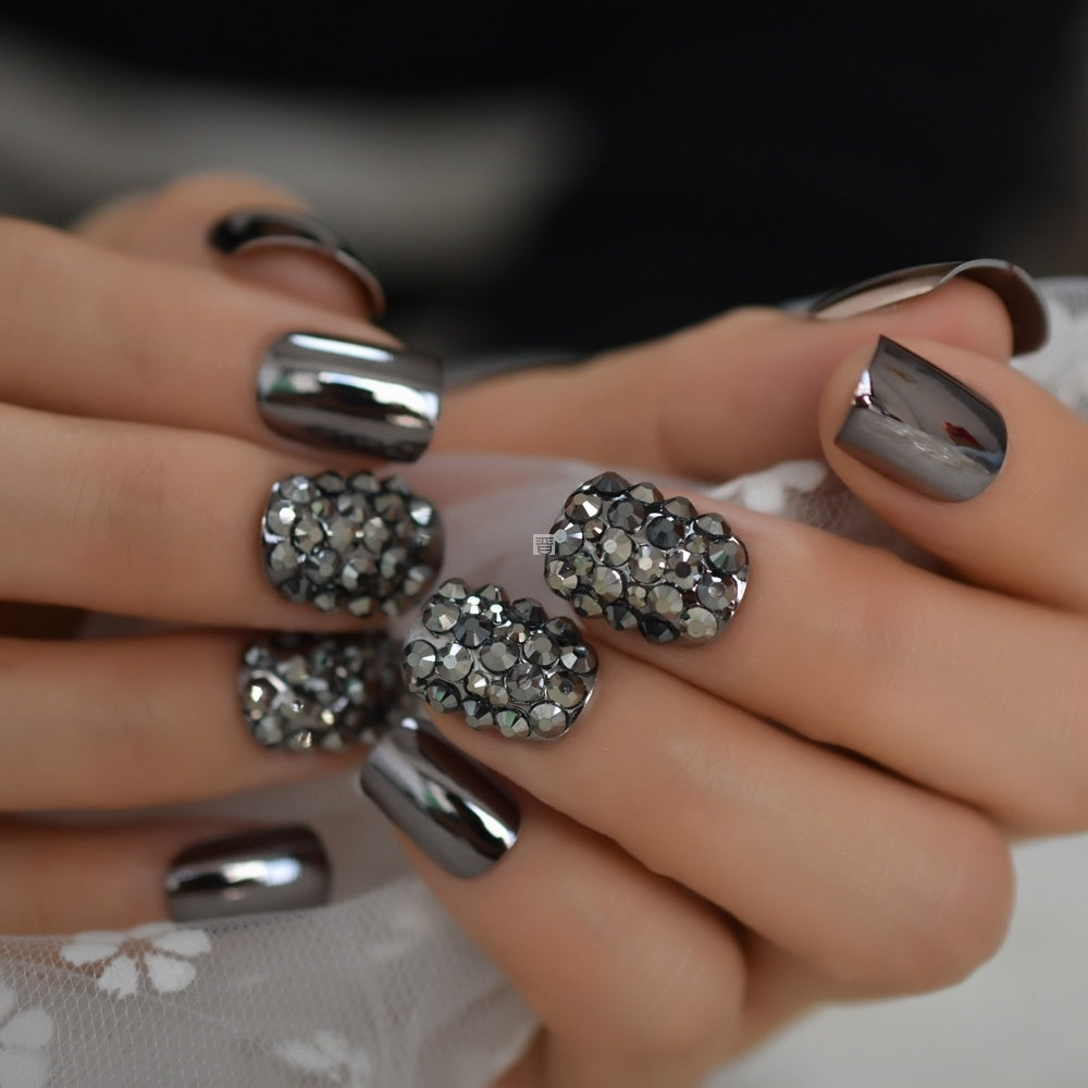 Metal false nails for women - Image 2
