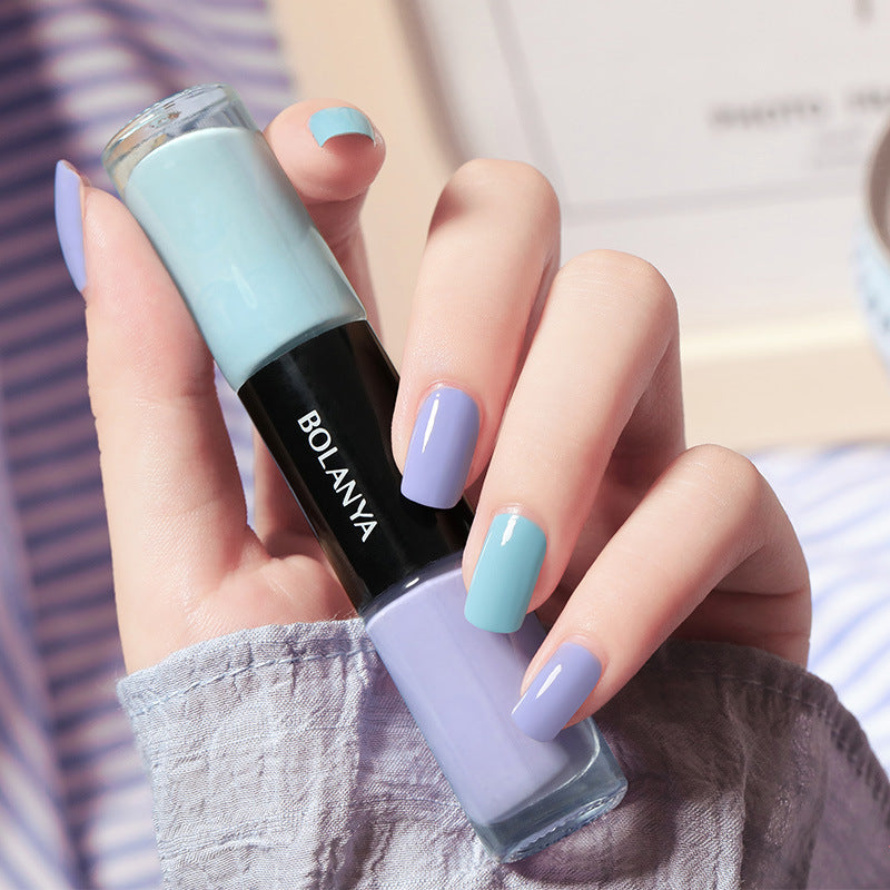 Vibrant Quick-Drying Two-Tone Nail Polish - Image 11