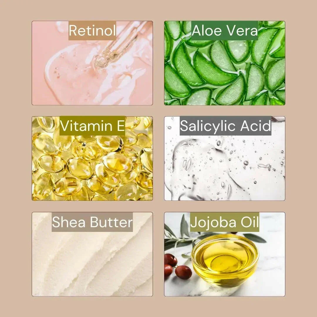Ammuri Skincare Retinol Facial Scrub - Exfoliating Cream - Image 4